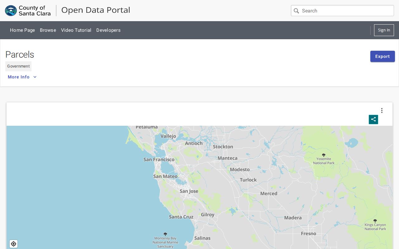 Sunnyvale street directory county parcel map and address records